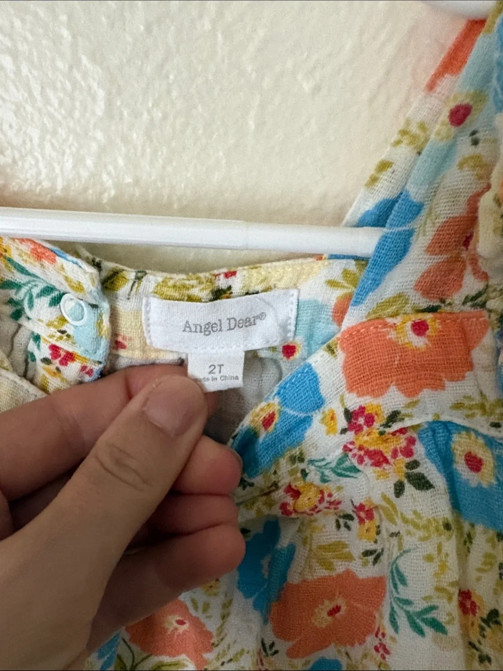 Angel Dear Toddler Floral Tank Dress